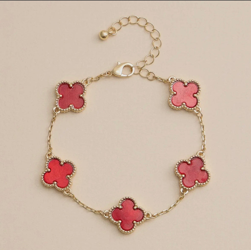 Clover Charm Bracelet