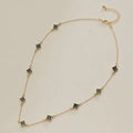 Isla Clover Station Necklace