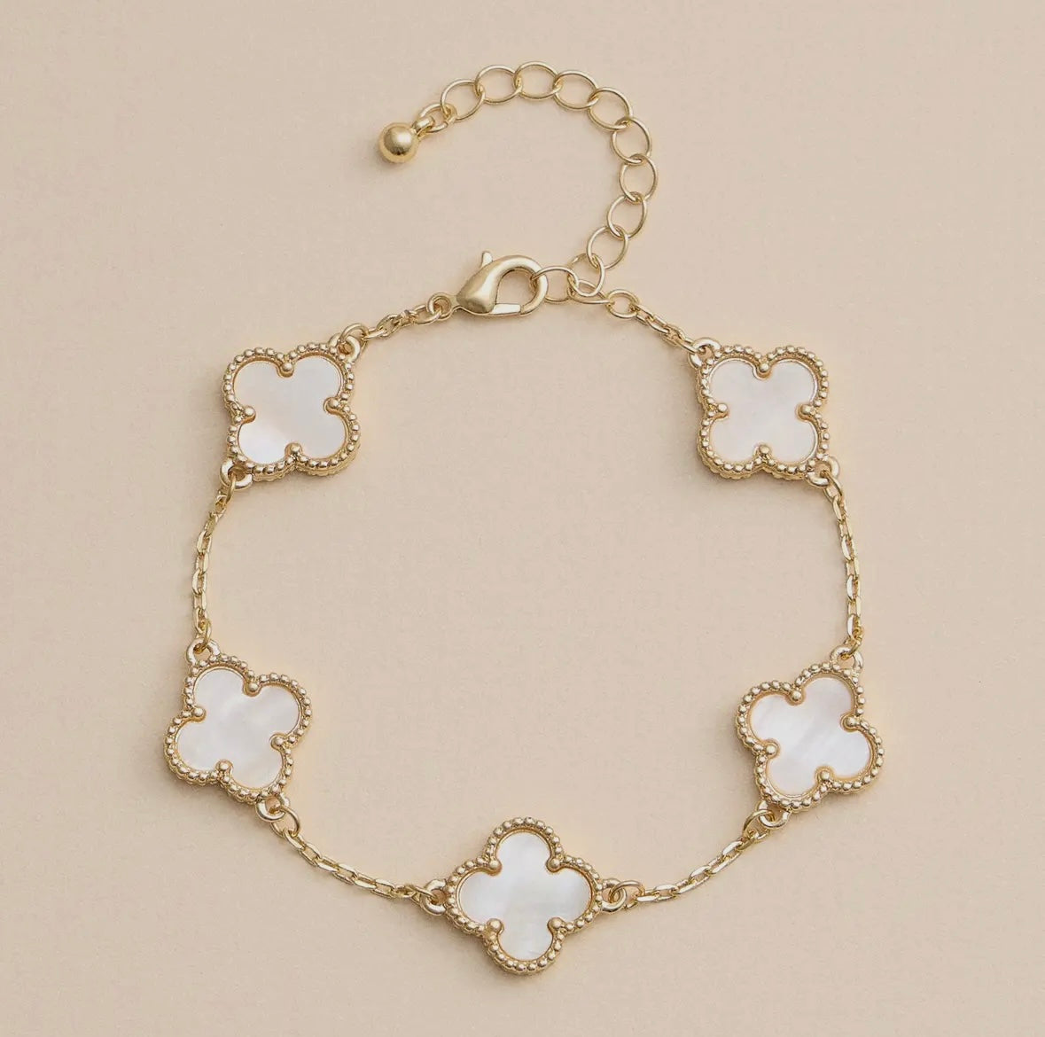 Clover Charm Bracelet