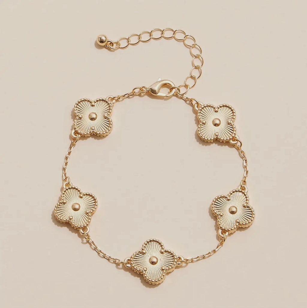 Clover Charm Bracelet