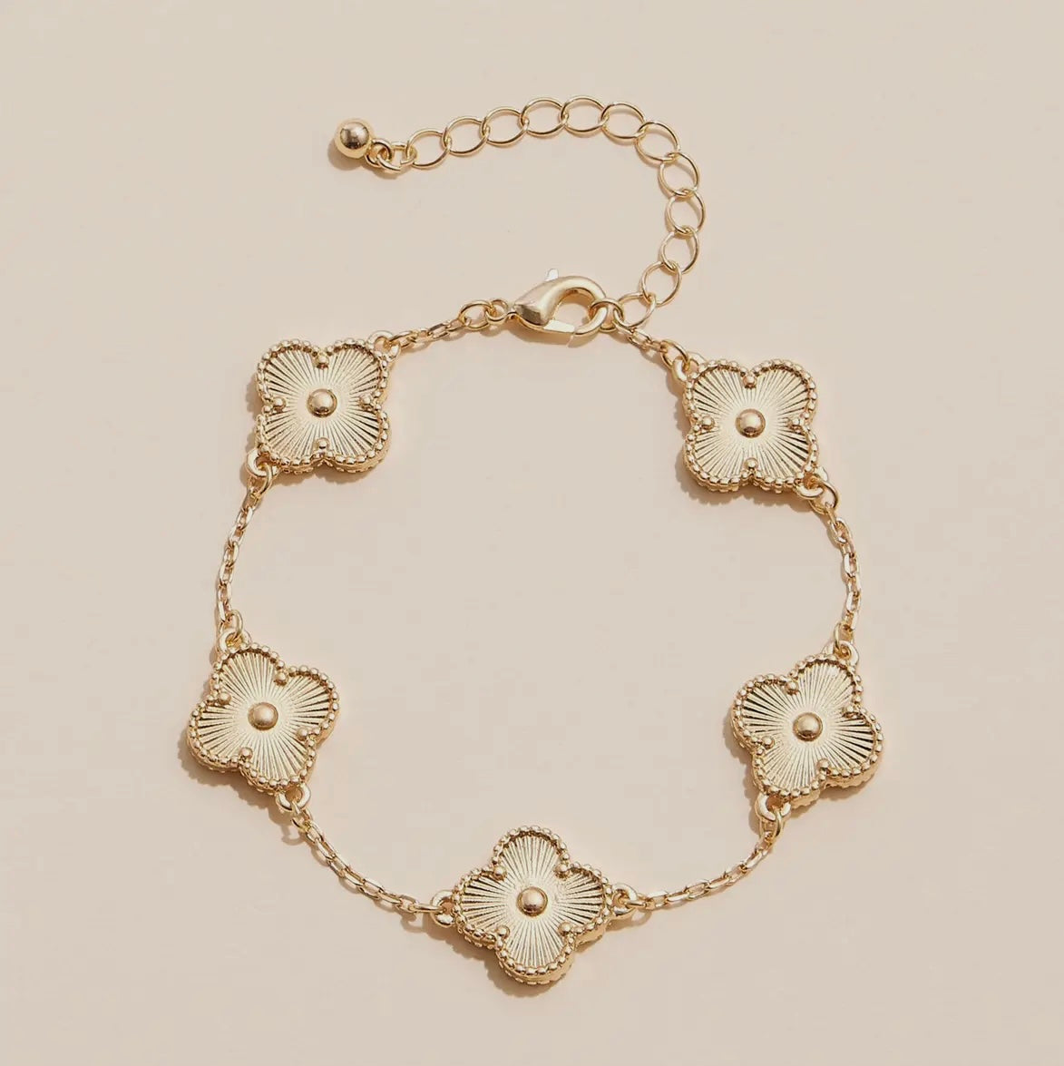Clover Charm Bracelet